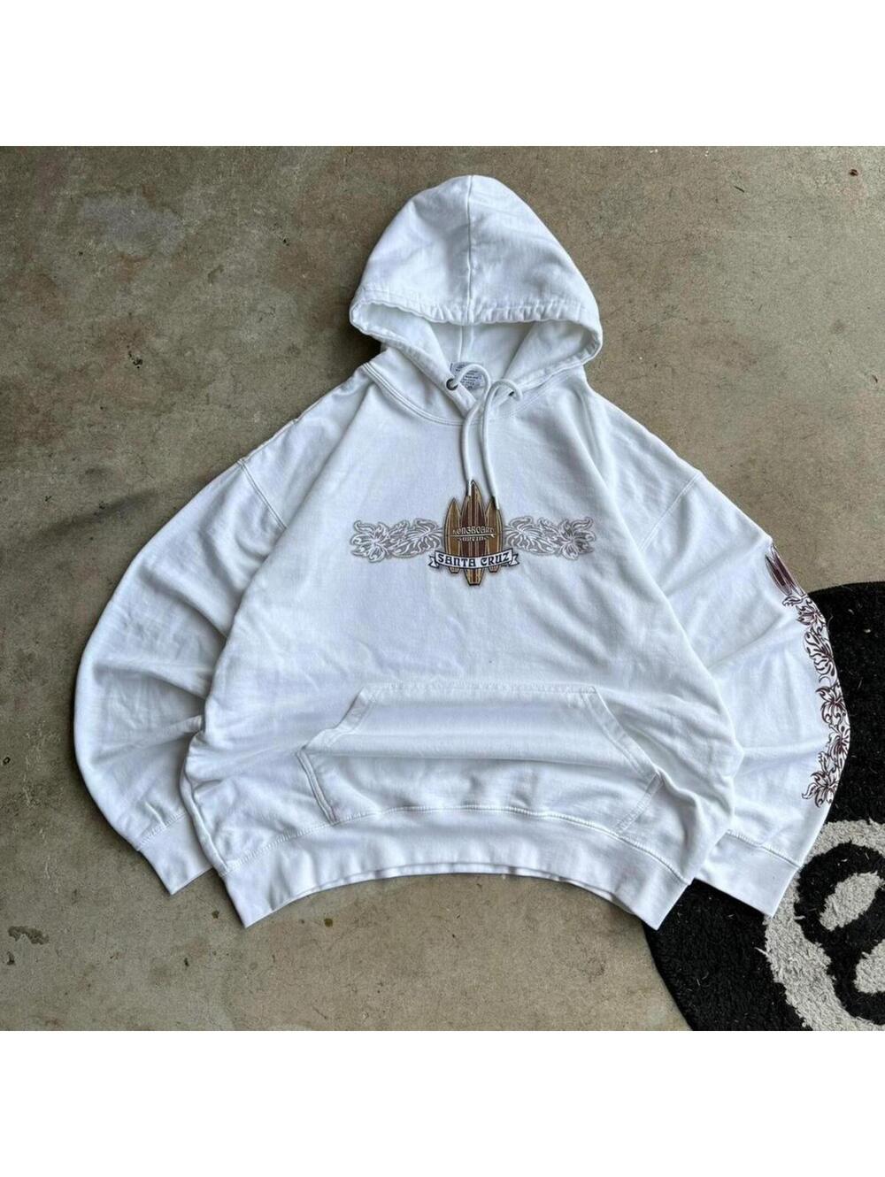 Y2K Vintage Santa Cruz Surf Hoodie